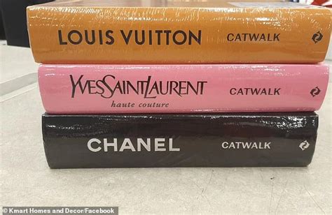 chanel and louis vuitton kmart|Kmart is selling $49 designer hard cover books .